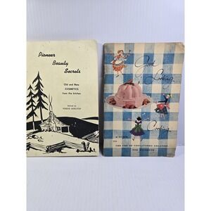 Gelatine Guide 1957, Pioneer Beauty Secrets 1970, Framable History, FUN, grandma